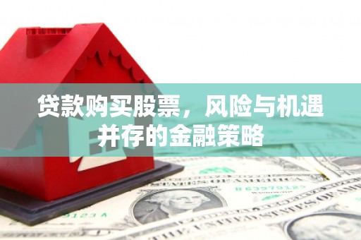资阳贷款购买股票，风险与机遇并存的金融策略
