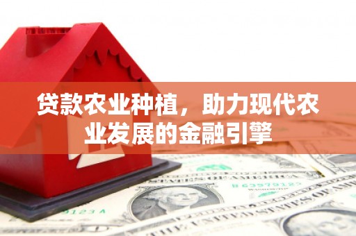资阳贷款农业种植，助力现代农业发展的金融引擎