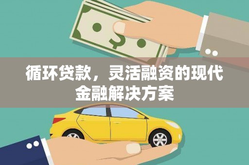 资阳循环贷款，灵活融资的现代金融解决方案