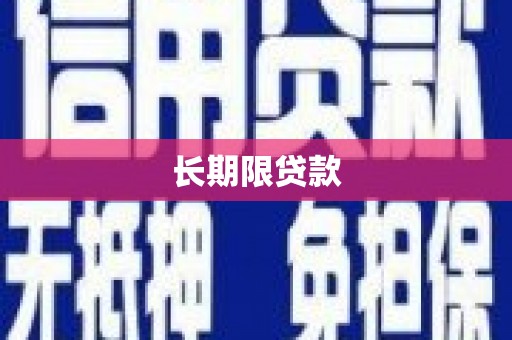 资阳长期限贷款