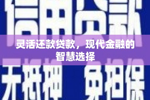 资阳灵活还款贷款，现代金融的智慧选择