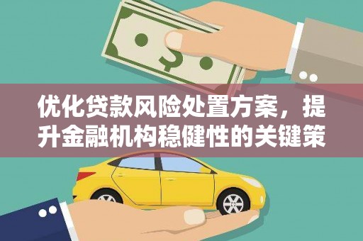 资阳优化贷款风险处置方案，提升金融机构稳健性的关键策略
