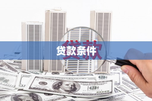 资阳贷款条件