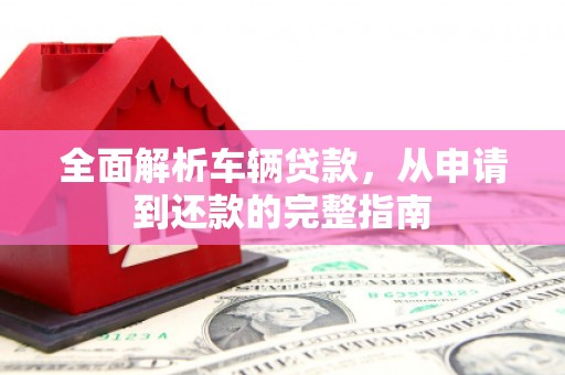 资阳全面解析车辆贷款，从申请到还款的完整指南
