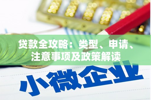 资阳贷款全攻略：类型、申请、注意事项及政策解读